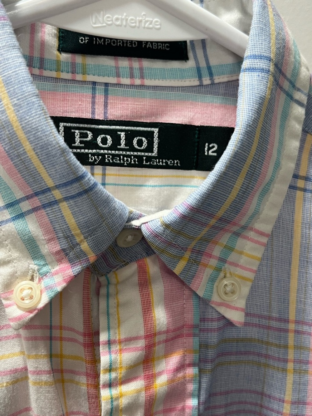 Girls Polo by Ralph Lauren Multicolor Plaid Button-Down Shirt